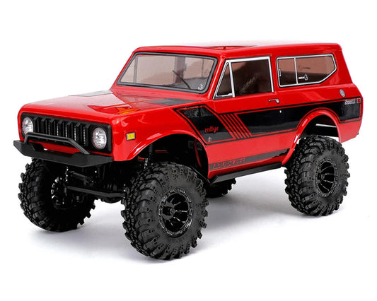 Ascent-18 International Scout II 1/18 RTR Brushless Rock Crawler (Red)