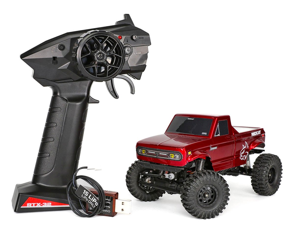 Ascent-32 1/32 4WD RTR Rock Crawler (Red)