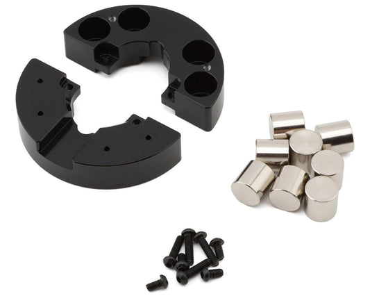 Vertex-6 Steel Rear Axle Weight Set (Black) (x2)