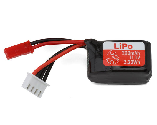 3S LiPo Battery (11.1V/200mAh) w/JST Connector