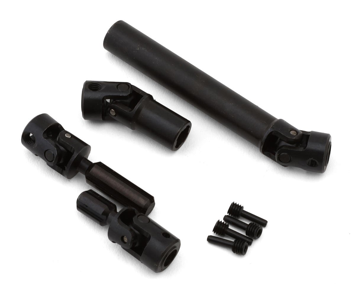 Ascent-18 Apex Steel Center Universal Driveshafts Set (Front/Rear)
