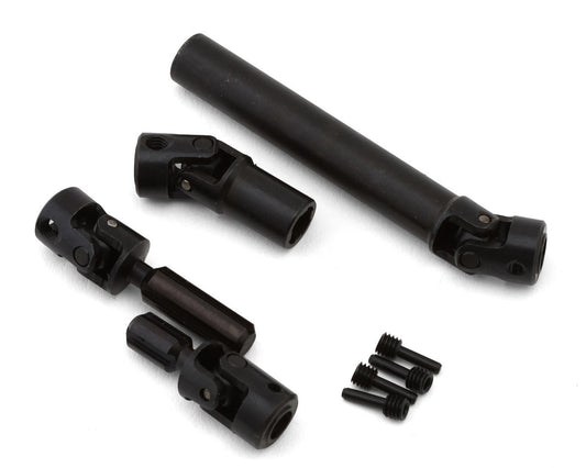Ascent-18 Apex Steel Center Universal Driveshafts Set (Front/Rear)