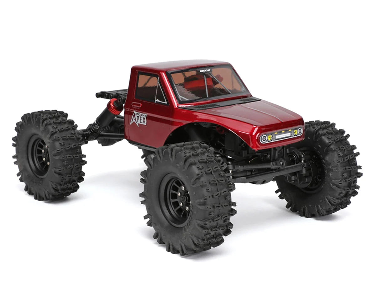 Ascent-18 Apex 1/18 4WD RTR Brushless Rock Crawler (Red)