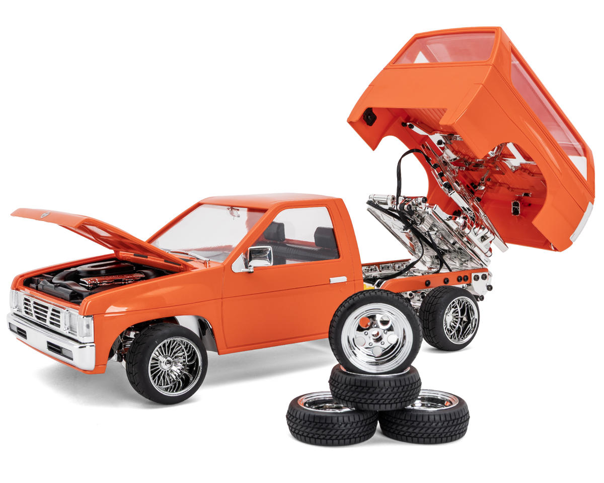 Founders Edition 1993 Nissan Hardbody 1/10 RTR Bed Dancer (Orange) w/2.4GHz Radio