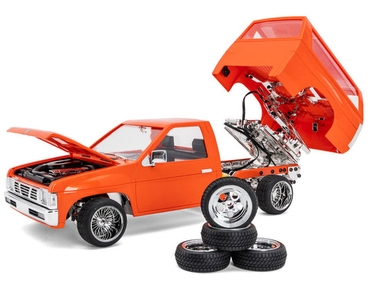 Founders Edition 1993 Nissan Hardbody 1/10 RTR Bed Dancer (Orange) w/2.4GHz Radio