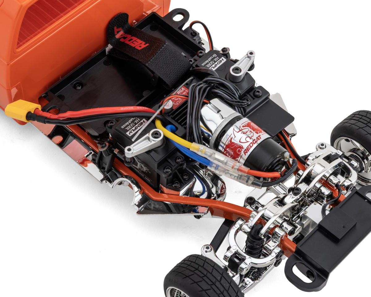Founders Edition 1993 Nissan Hardbody 1/10 RTR Bed Dancer (Orange) w/2.4GHz Radio