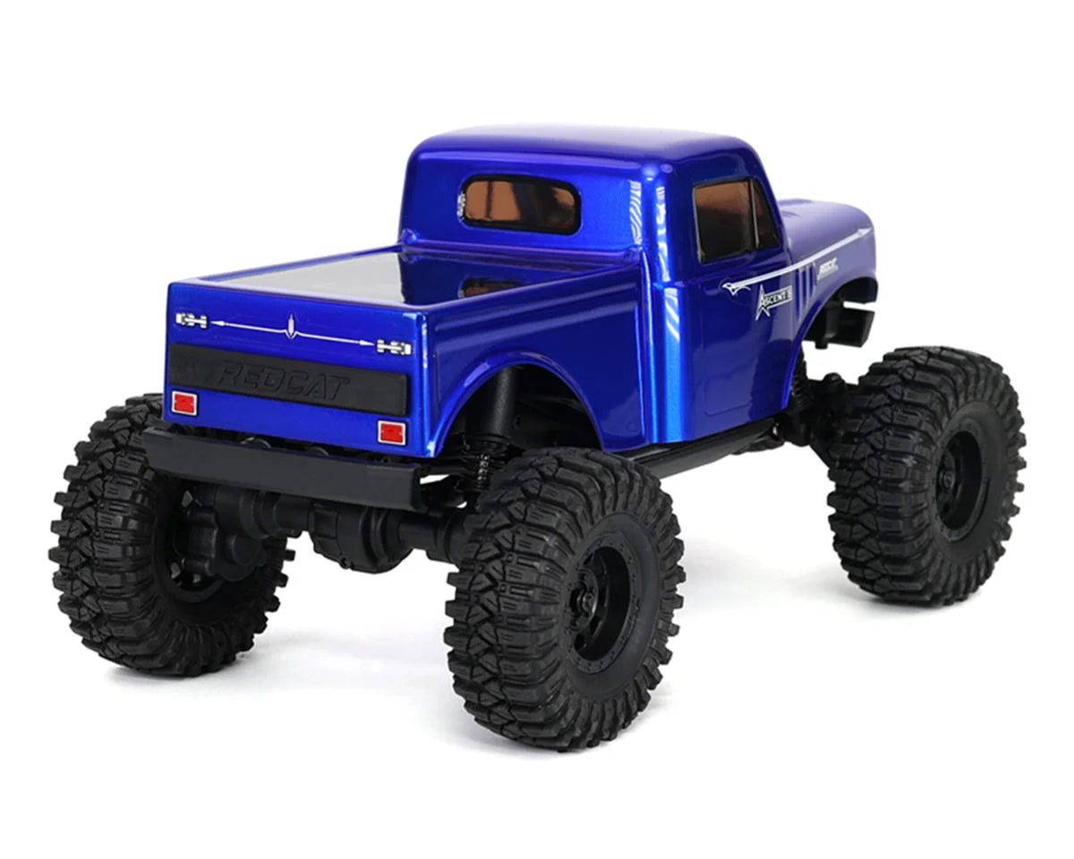 Ascent-18 1/18 4WD RTR Brushed Rock Crawler (Blue) w/2.4GHz Radio, Battery & Charger