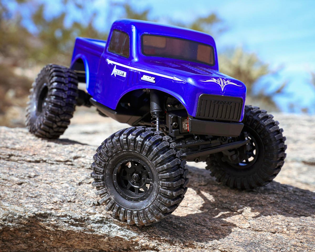 Ascent-18 1/18 4WD RTR Brushed Rock Crawler (Blue) w/2.4GHz Radio, Battery & Charger