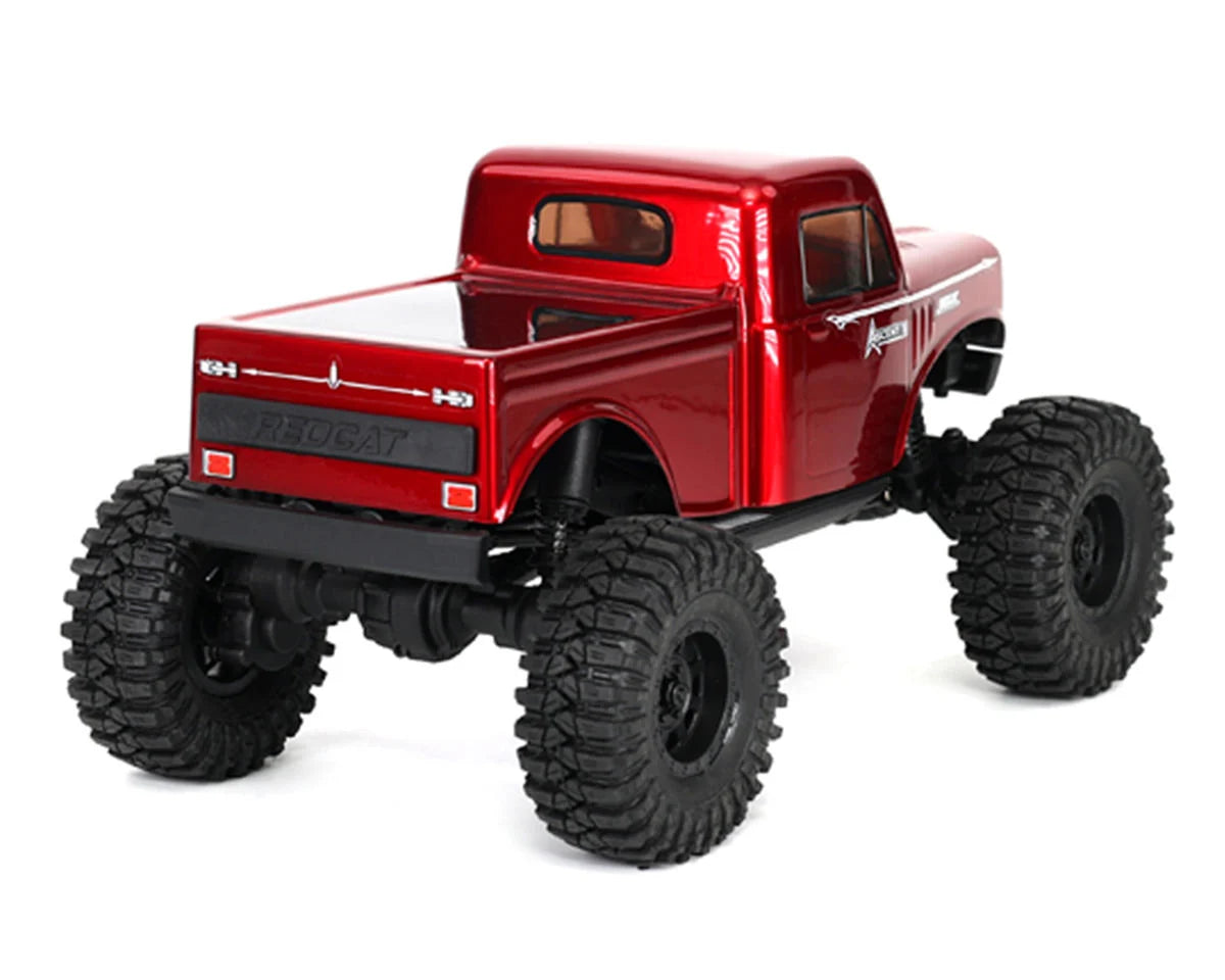 Ascent-18 1/18 4WD RTR Brushed Rock Crawler (Red) w/2.4GHz Radio, Battery & Charger
