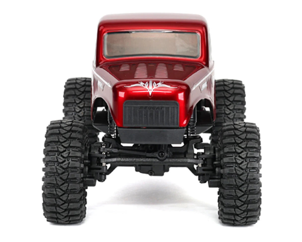 Ascent-18 1/18 4WD RTR Brushed Rock Crawler (Red) w/2.4GHz Radio, Battery & Charger