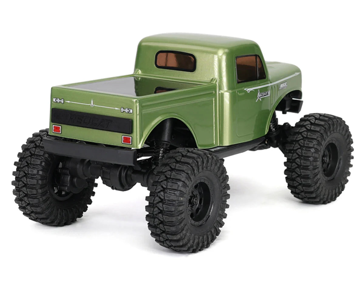 Ascent-18 1/18 4WD RTR Brushed Rock Crawler (Green) w/2.4GHz Radio, Battery & Charger