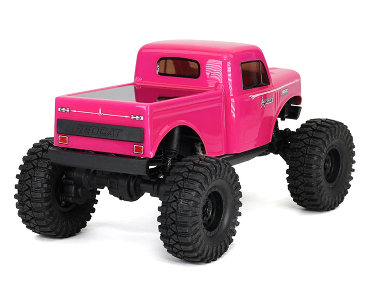 Ascent-18 1/18 4WD RTR Brushed Rock Crawler (Pink) w/2.4GHz Radio, Battery & Charger