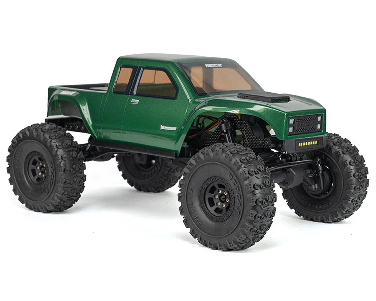 Vertex-10 1/10 RTR 4WD Electric Brushless Rock Crawler (Metallic Green)