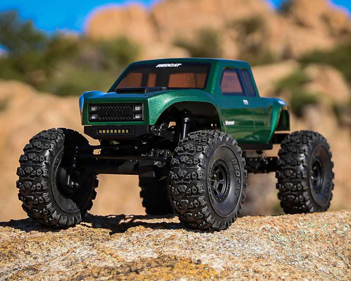Vertex-10 1/10 RTR 4WD Electric Brushless Rock Crawler (Metallic Green)