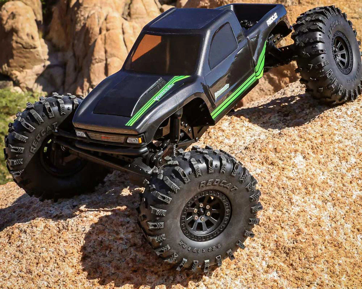 Vertex-10W 1/10 RTR 4WD Electric Brushless Rock Crawler (Dark Grey) (+24mm Wide Axles)