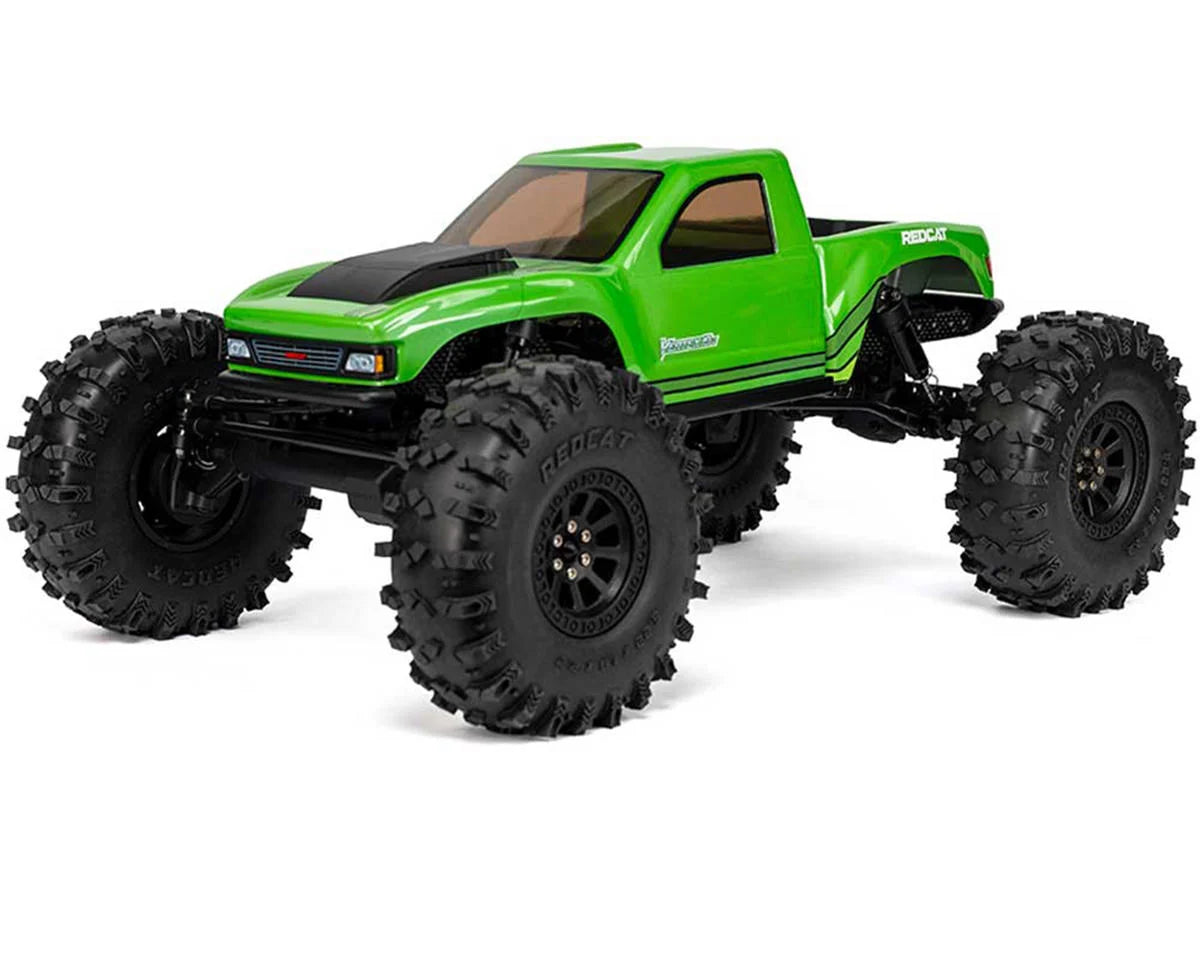 Vertex-10W 1/10 RTR 4WD Electric Brushless Rock Crawler (Electric Green) (+24mm Wide Axles)
