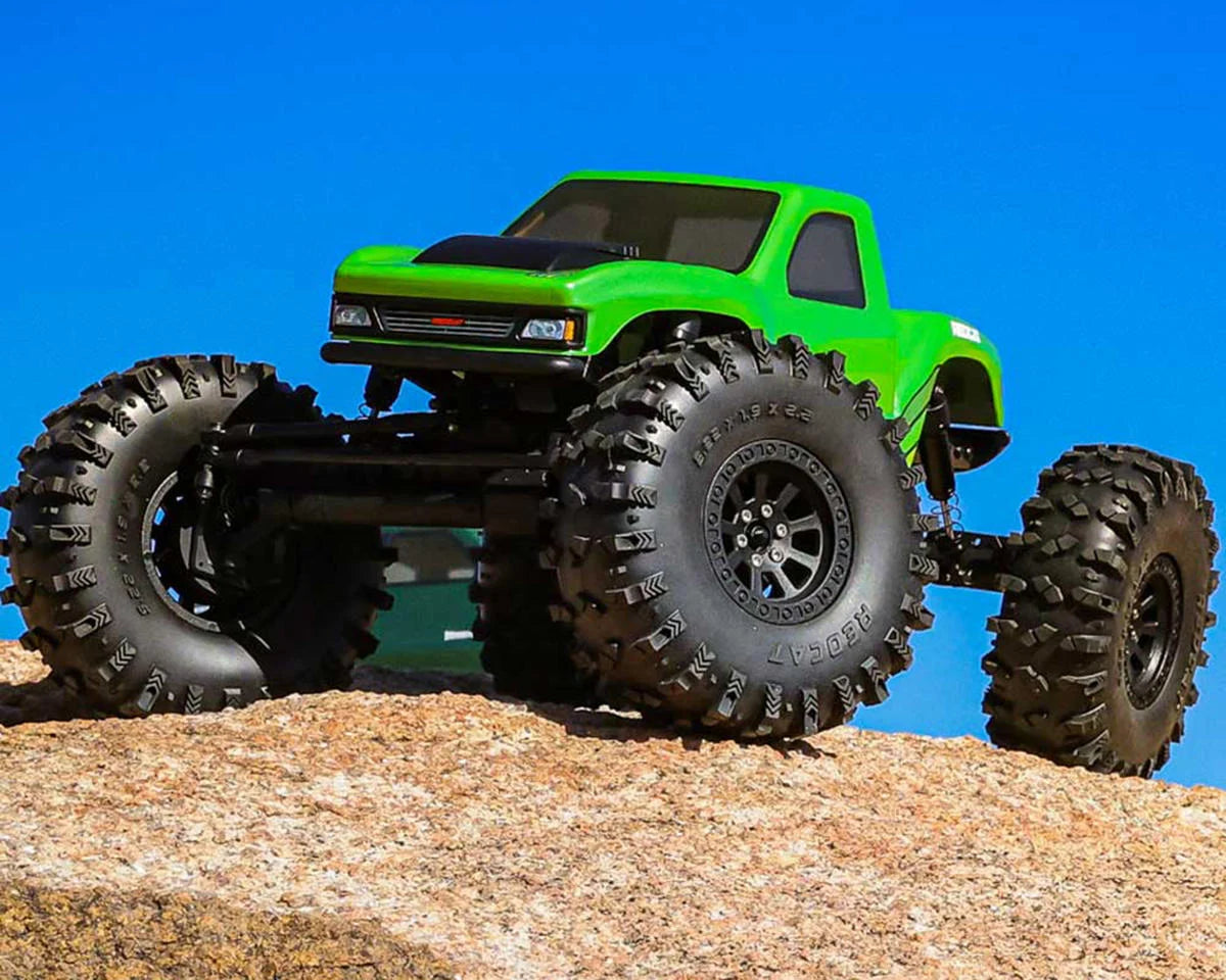 Vertex-10W 1/10 RTR 4WD Electric Brushless Rock Crawler (Electric Green) (+24mm Wide Axles)