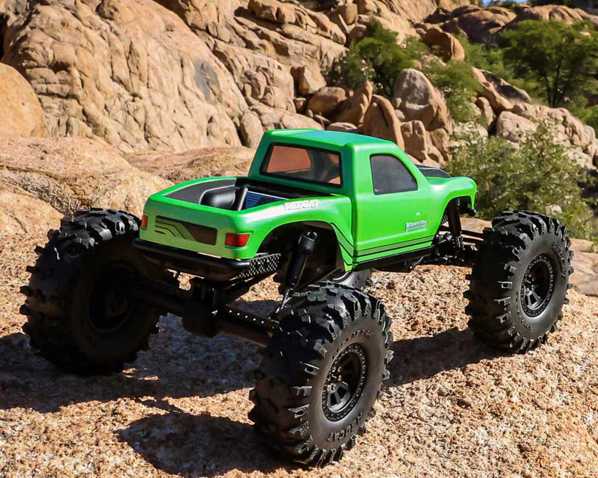 Vertex-10W 1/10 RTR 4WD Electric Brushless Rock Crawler (Electric Green) (+24mm Wide Axles)