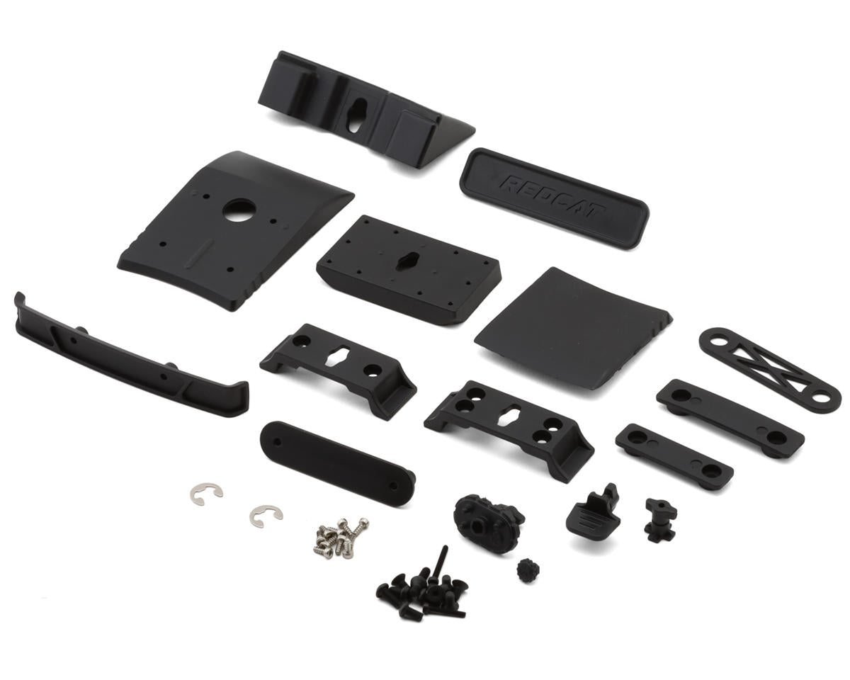 Vertex-10W Body Set W/Clipless Mounts (Clear)