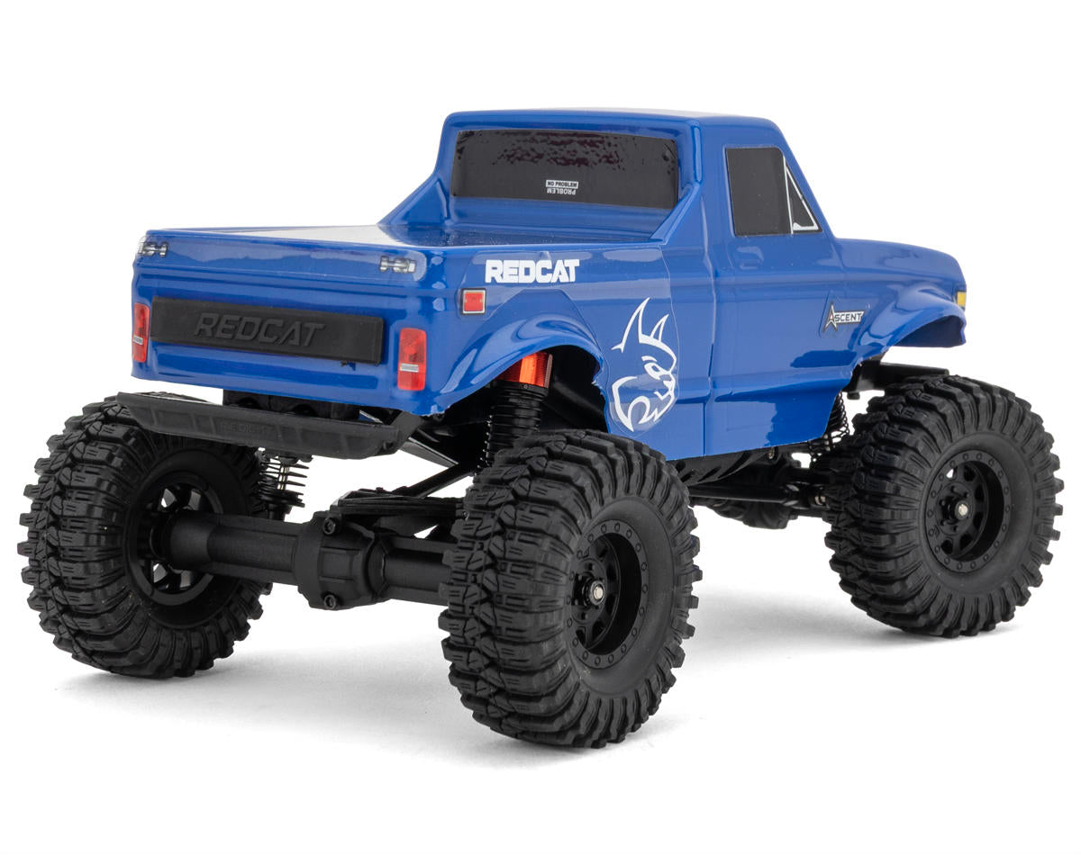 Ascent-32 V2 1/32 4WD RTR Rock Crawler (Blue) w/2.4GHz Radio, Battery & Charger