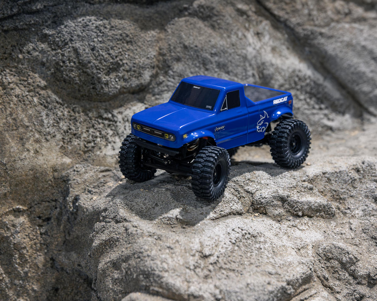 Ascent-32 V2 1/32 4WD RTR Rock Crawler (Blue) w/2.4GHz Radio, Battery & Charger