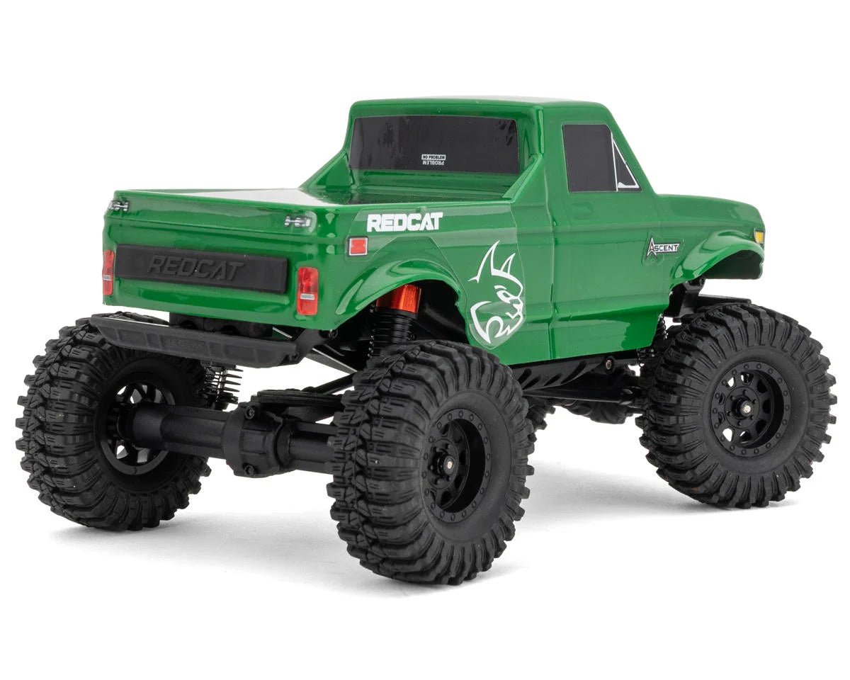 Ascent-32 V2 1/32 4WD RTR Rock Crawler (Green) w/2.4GHz Radio, Battery & Charger