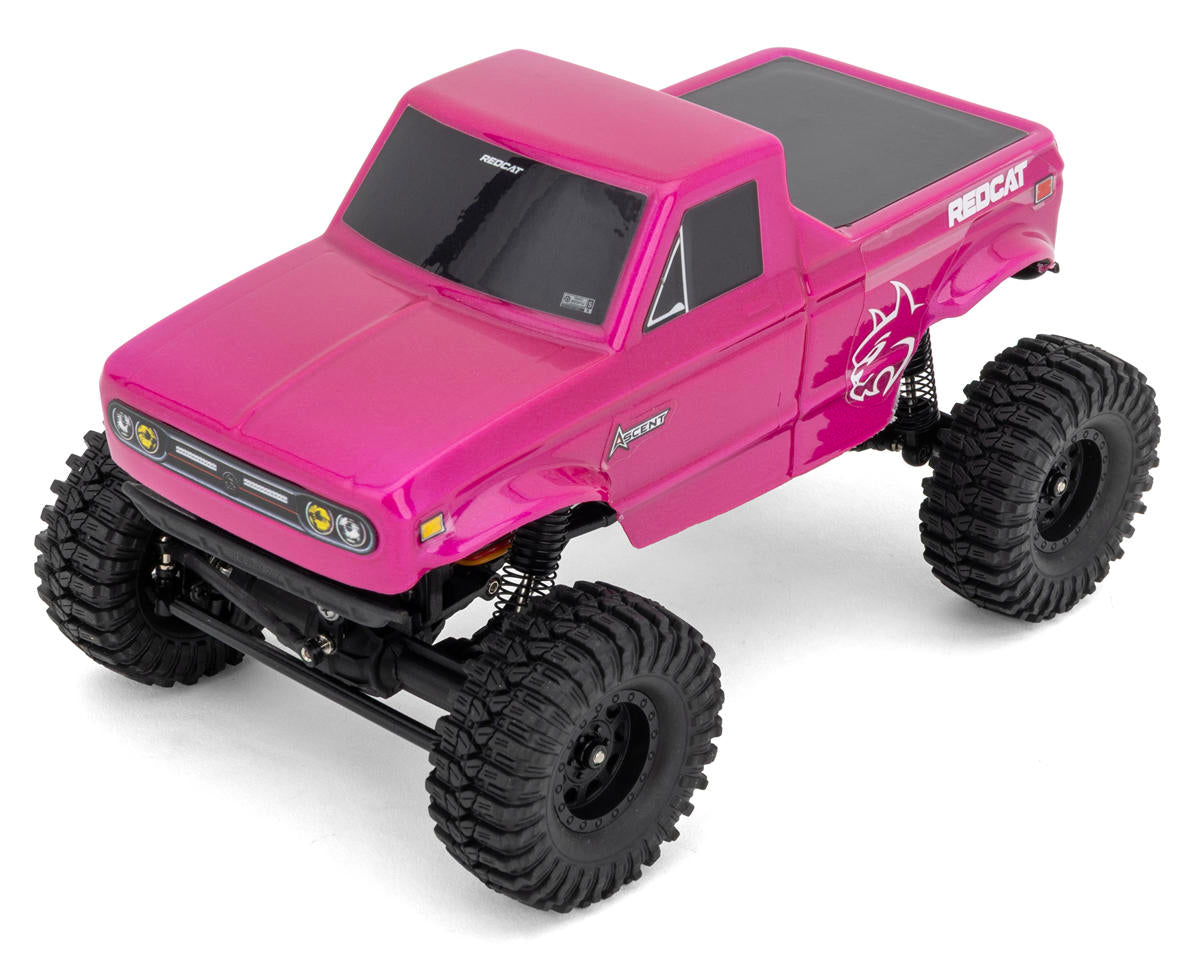 Ascent-32 V2 1/32 4WD RTR Rock Crawler (Pink) w/2.4GHz Radio, Battery & Charger