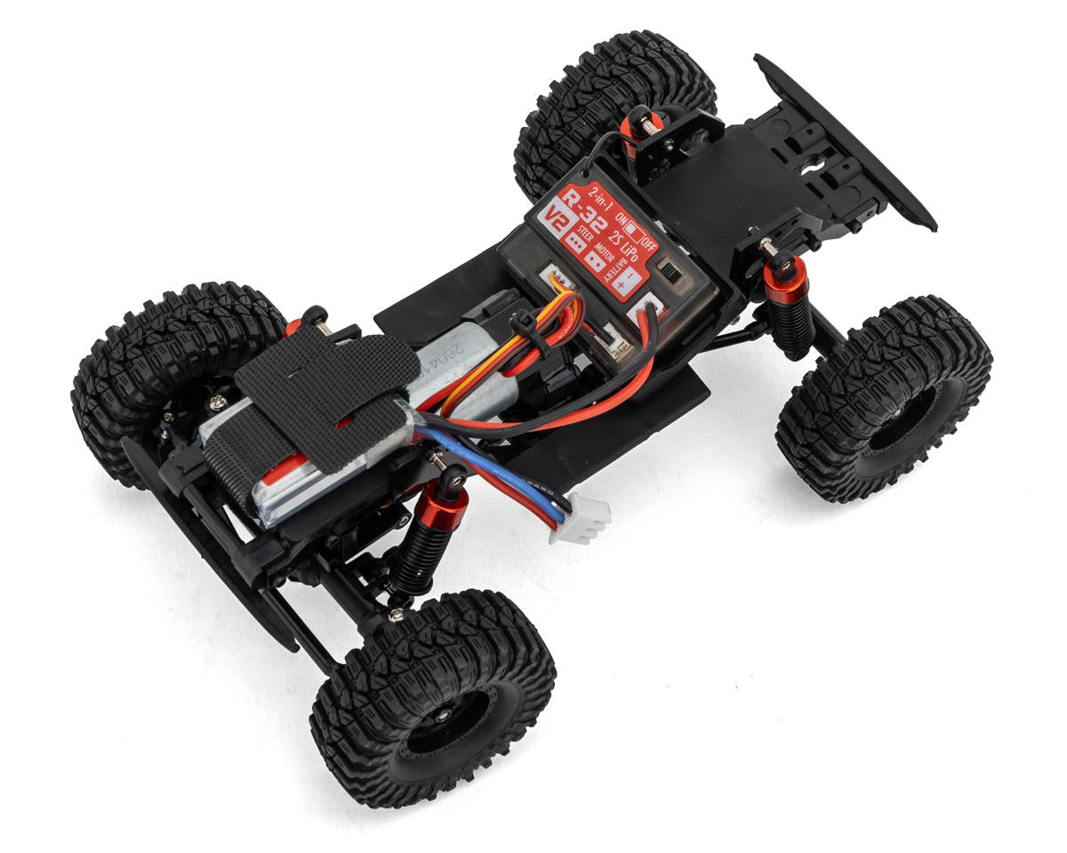 Ascent-32 V2 1/32 4WD RTR Rock Crawler (Pink) w/2.4GHz Radio, Battery & Charger