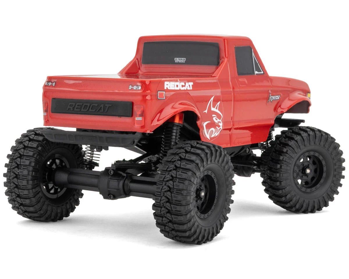 Ascent-32 V2 1/32 4WD RTR Rock Crawler (Red) w/2.4GHz Radio, Battery & Charger