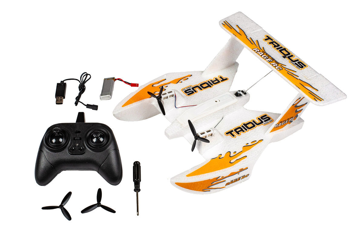 Tribus 250 RTF Amphibious Aircraft - Orange