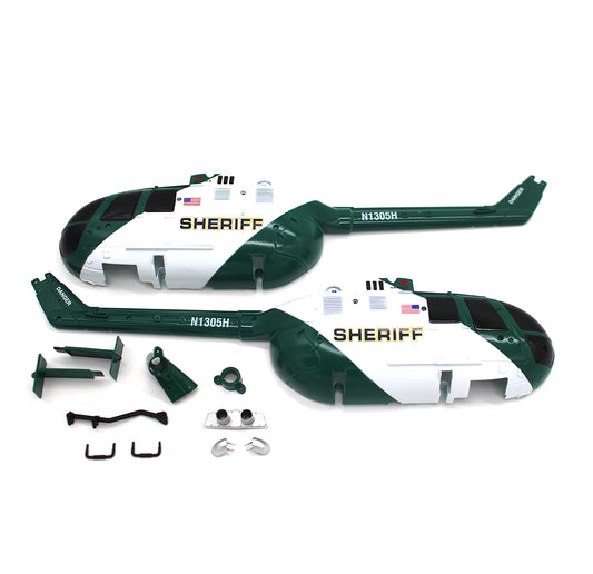 Helicopter Canopy Set - Sheriff