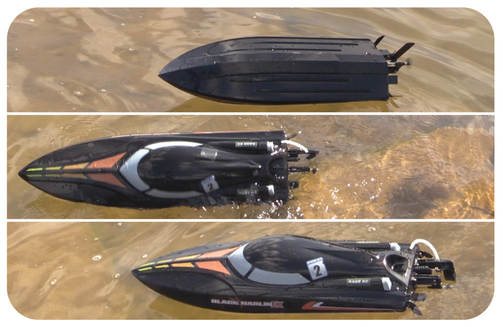 Black Marlin EX Brushed RTR Boat