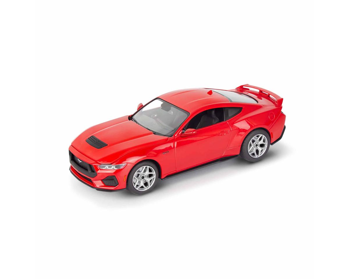 1/25 2024 Ford Mustang GT EZ Click Plastic Model Kit (Red)