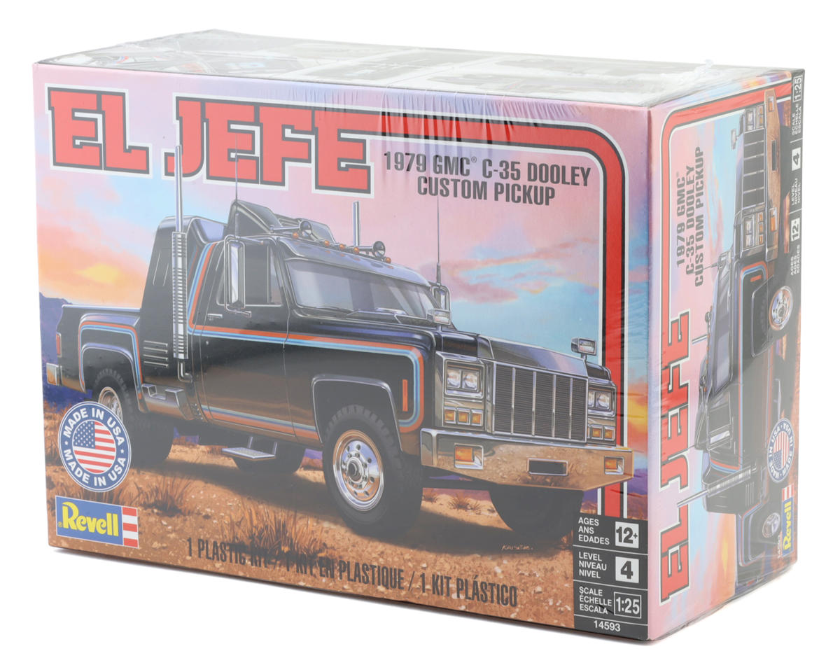 1/25 1979 GMC C-35 Dooley "El Jefe" Custom Pickup Truck Plastic Model Kit