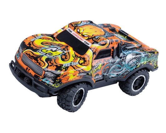 Ghost Driver 1/22 Electric RTR RC Truck (Orange) w/2.4GHz Radio & AA Batteries
