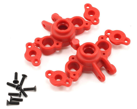 RPM Axle Carriers for 1/16 e-Revo, Slash, Summit & Rally (Red)