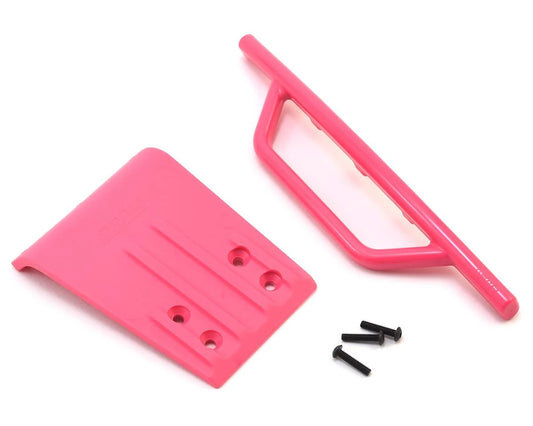 Front Bumper & Skid Plate for Traxxas Slash (Pink)