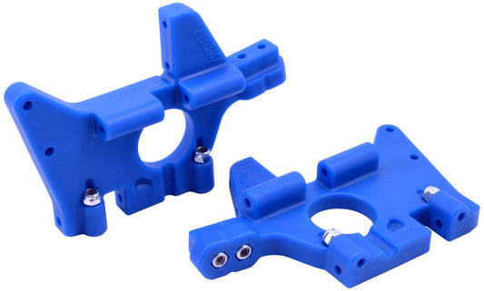 Front Bulkheads for Traxxas T-Maxx & E-Maxx - Blue