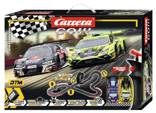 Carrera GO!!! DTM Supercars 1/43 Scale Slot Car Set
