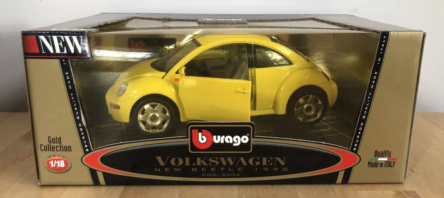 Volkswagen New Beetle - 1998 - 1:18 - Yellow