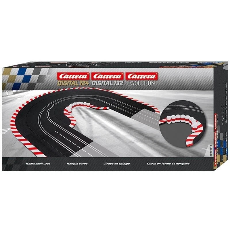 Hairpin Curve Slot Car Race Track