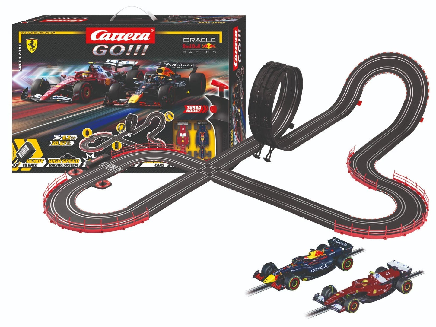 Carrera GO!!! 62605 Speed Zone 1:43 Slot Car Set