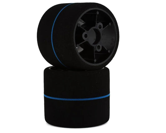 1/12 Spec Tire, Rear Mounted (BLK)