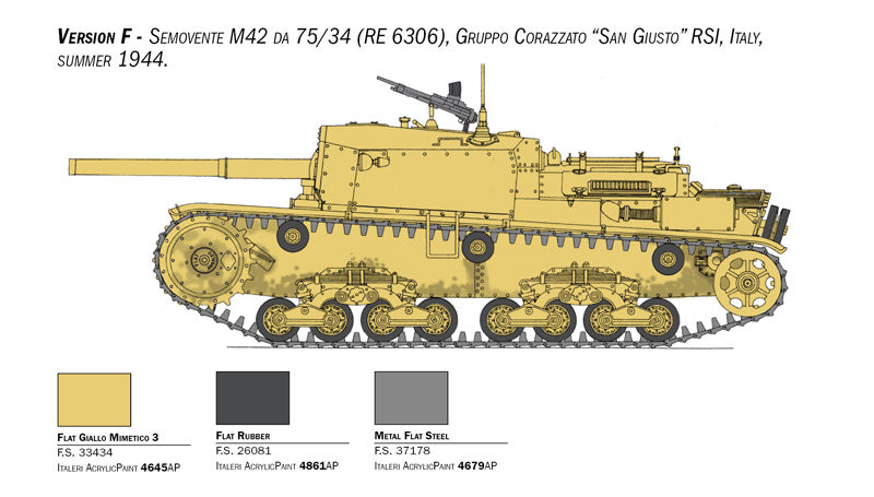 1/35 Semovente M42 da 75/34
