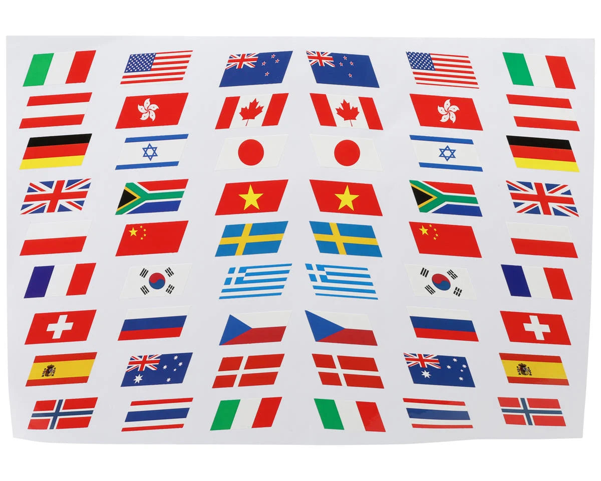 Flag Decal Sheet