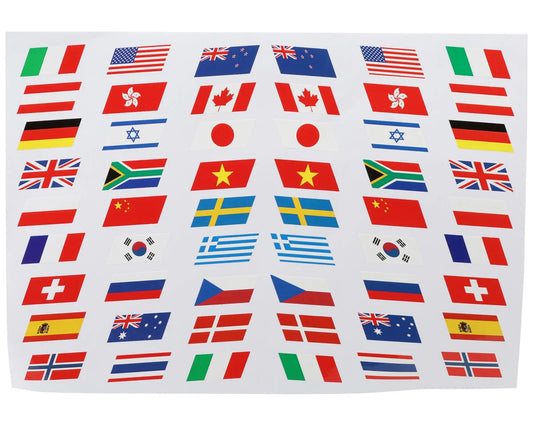 Flag Decal Sheet