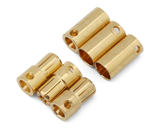 6.5mm High Current Bullet Plug Connectors Set (3 Male/3 Female)
