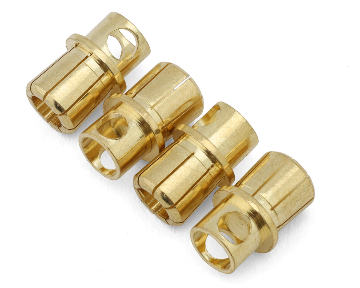 8mm High Current Bullet Plug Connectors Set (4 Male)