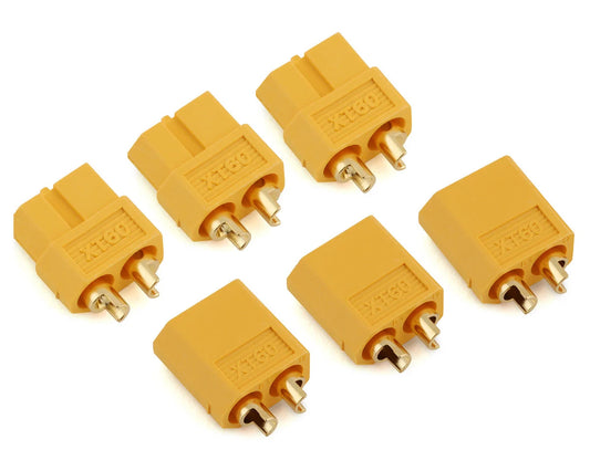 XT60 Connectors Set (3 Male /3 Female)