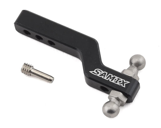 Aluminum Drop Hitch Receiver for Traxxas TRX-4 (Black)